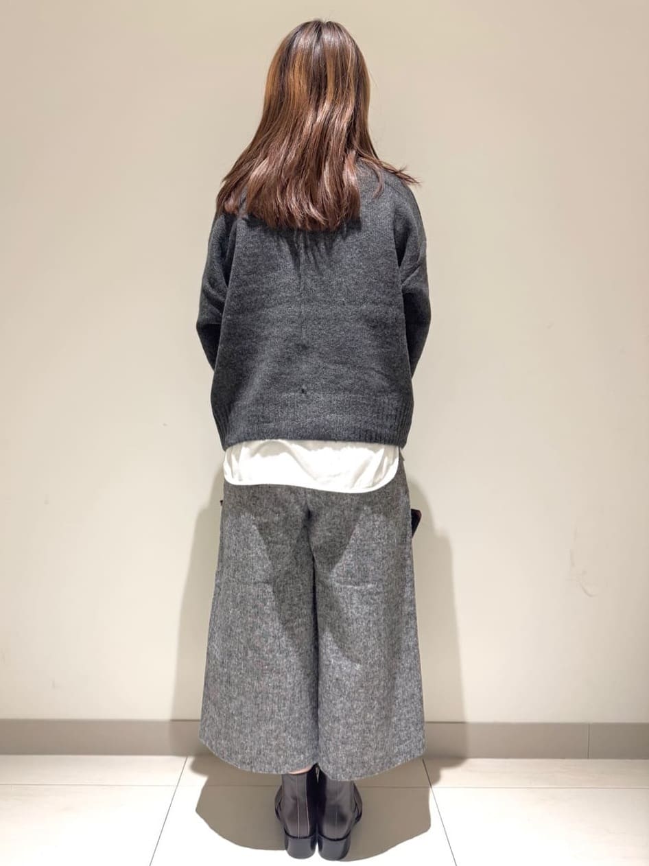 Liriさんの「Dessin｜【洗える】クルーネックワイドニット」を使ったコーディネート