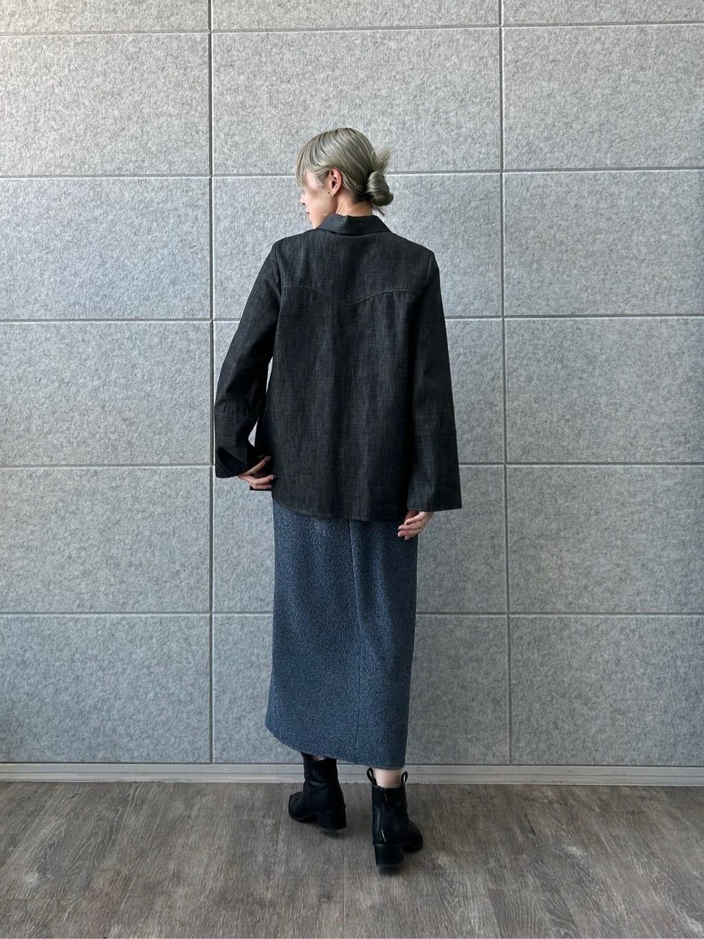 honoka Aさんの「CODE A｜lame skirt」を使ったコーディネート