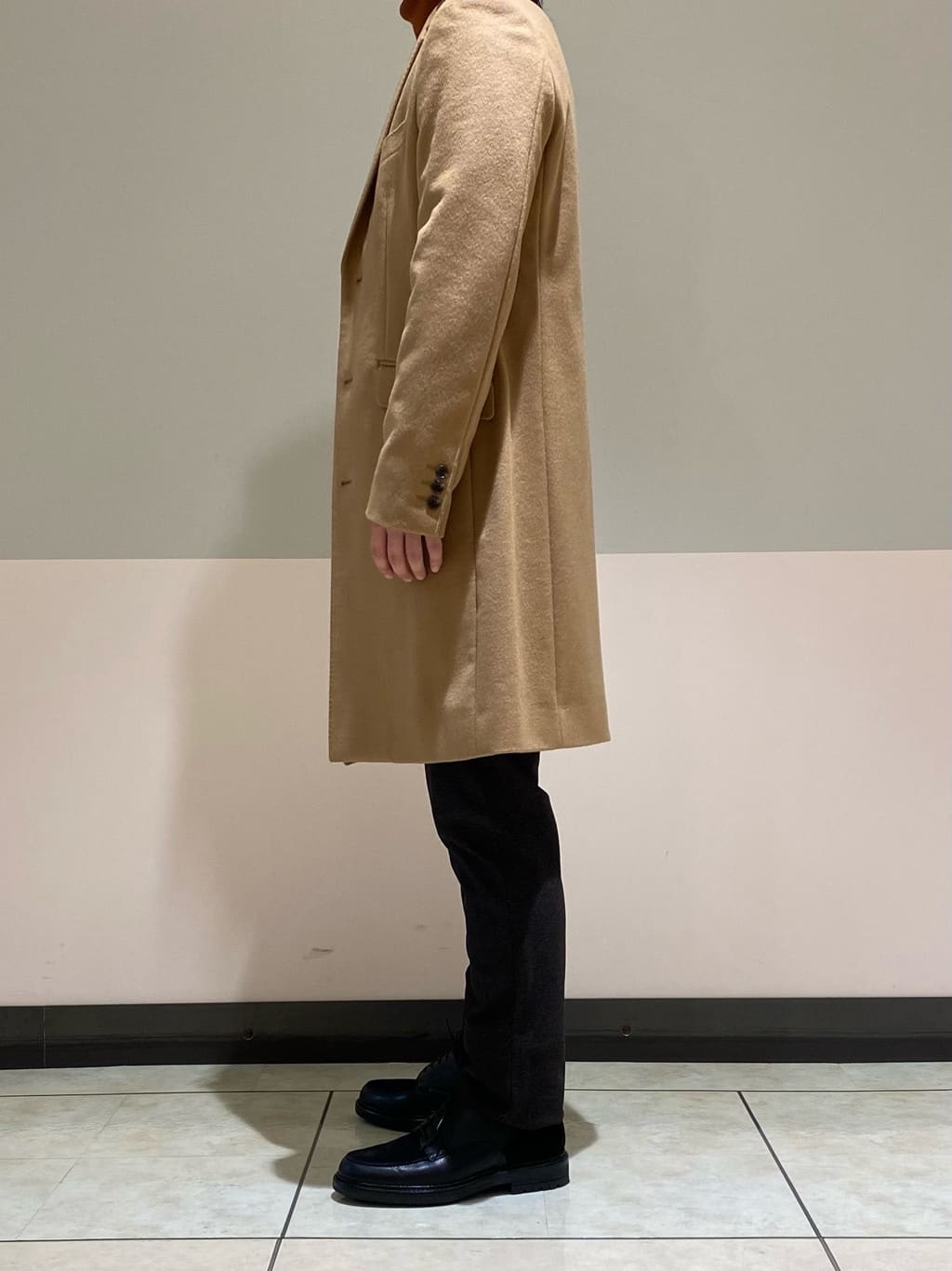 hazuさんの「TAKEO KIKUCHI｜ウールカシミヤブレンド チェスターコート」を使ったコーディネート