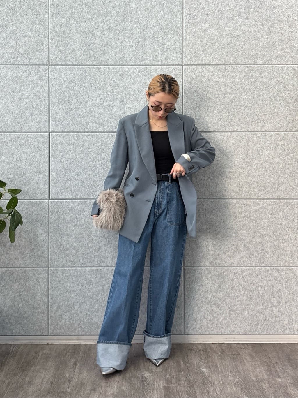 kotakiさんの「INDIVI｜ロールアップデニム」を使ったコーディネート