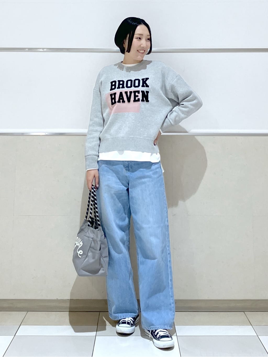 eriko さんの「Dessin｜【体型カバー/レイヤード/洗える】ジョーゼットプルオーバーブラウス」を使ったコーディネート