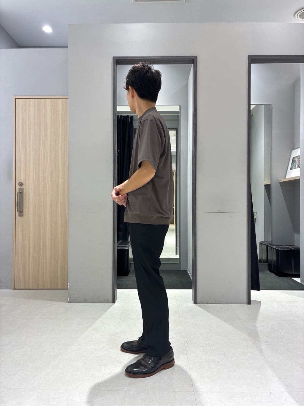 わいずみさんの「TAKEO KIKUCHI｜【360&deg;ストレッチ／セットアップ対応】None Of Stress ジャケット」を使ったコーディネート