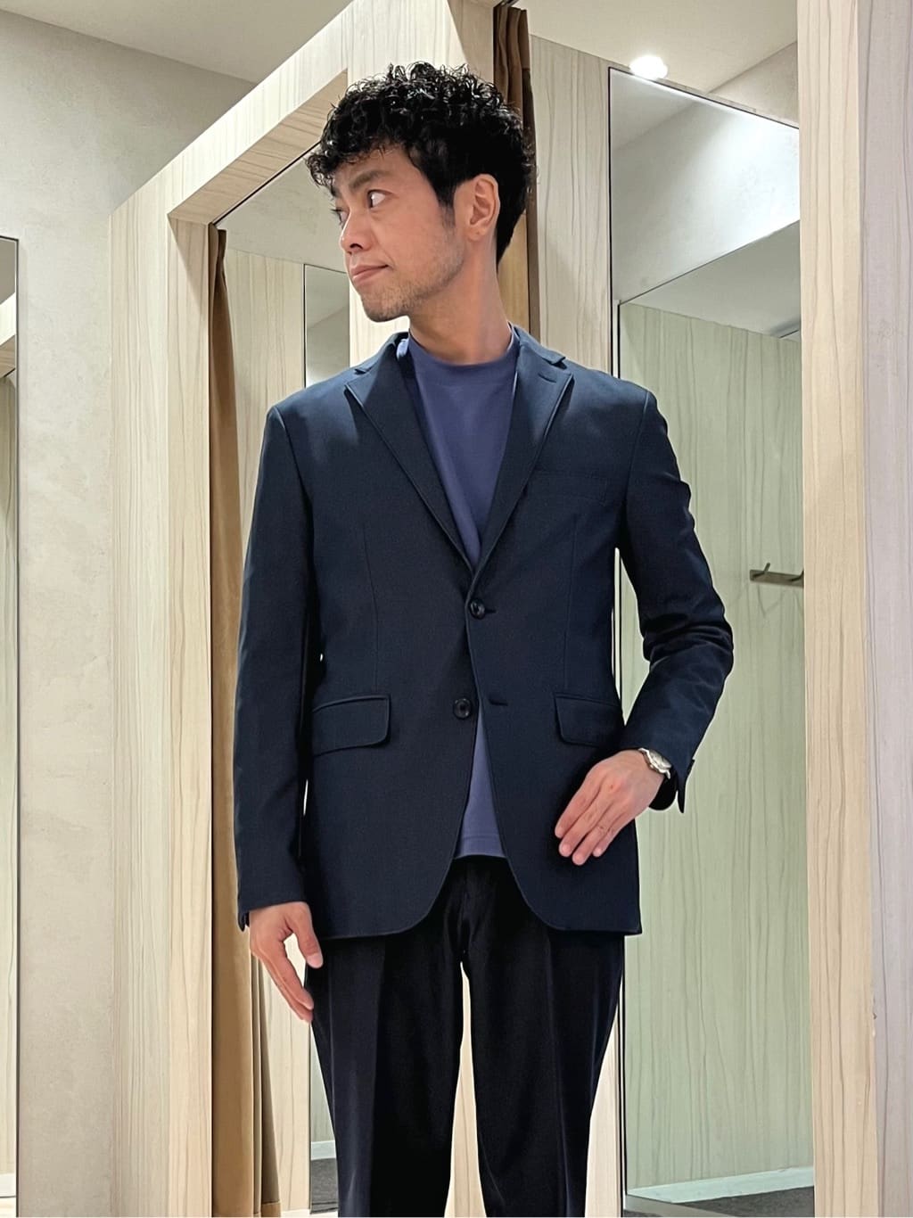 URAさんの「TAKEO KIKUCHI｜カシミヤブレンド ビーバー調ステンカラーコート」を使ったコーディネート