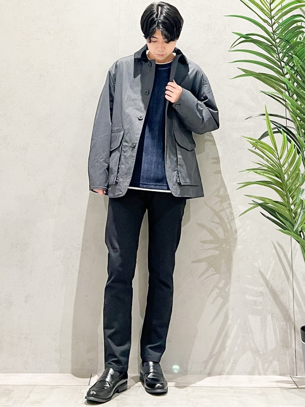 SHI-MAさんの「THE SHOP TK｜デッキブルゾン 【手洗い可/リラックスシルエット】」を使ったコーディネート