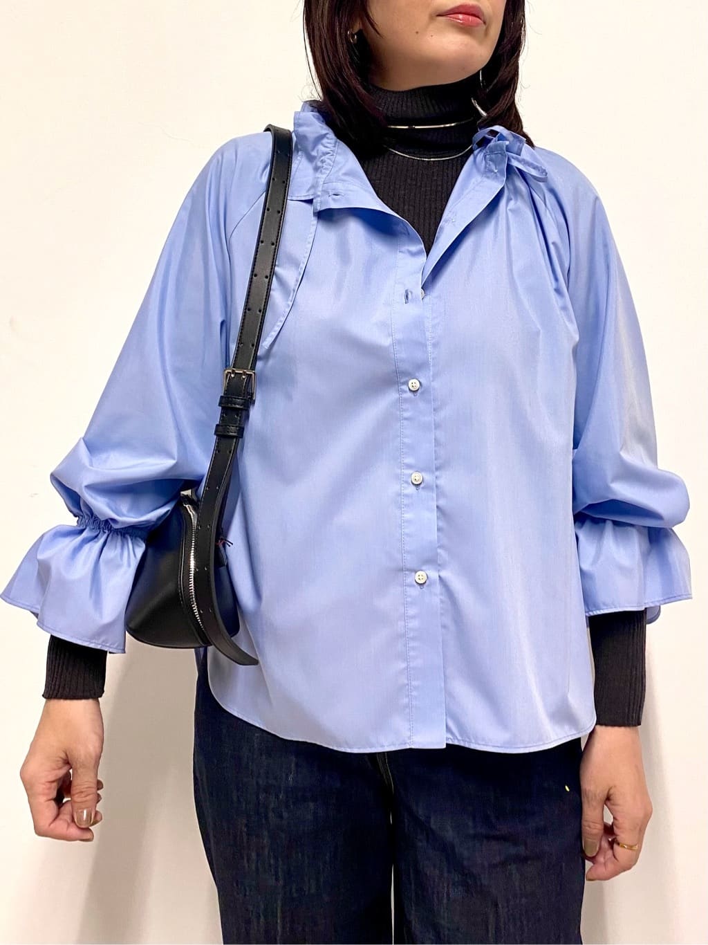 Sawaguchiさんの「DRESSTERIOR｜シルクブレンドメリノウールリブプルオーバー」を使ったコーディネート