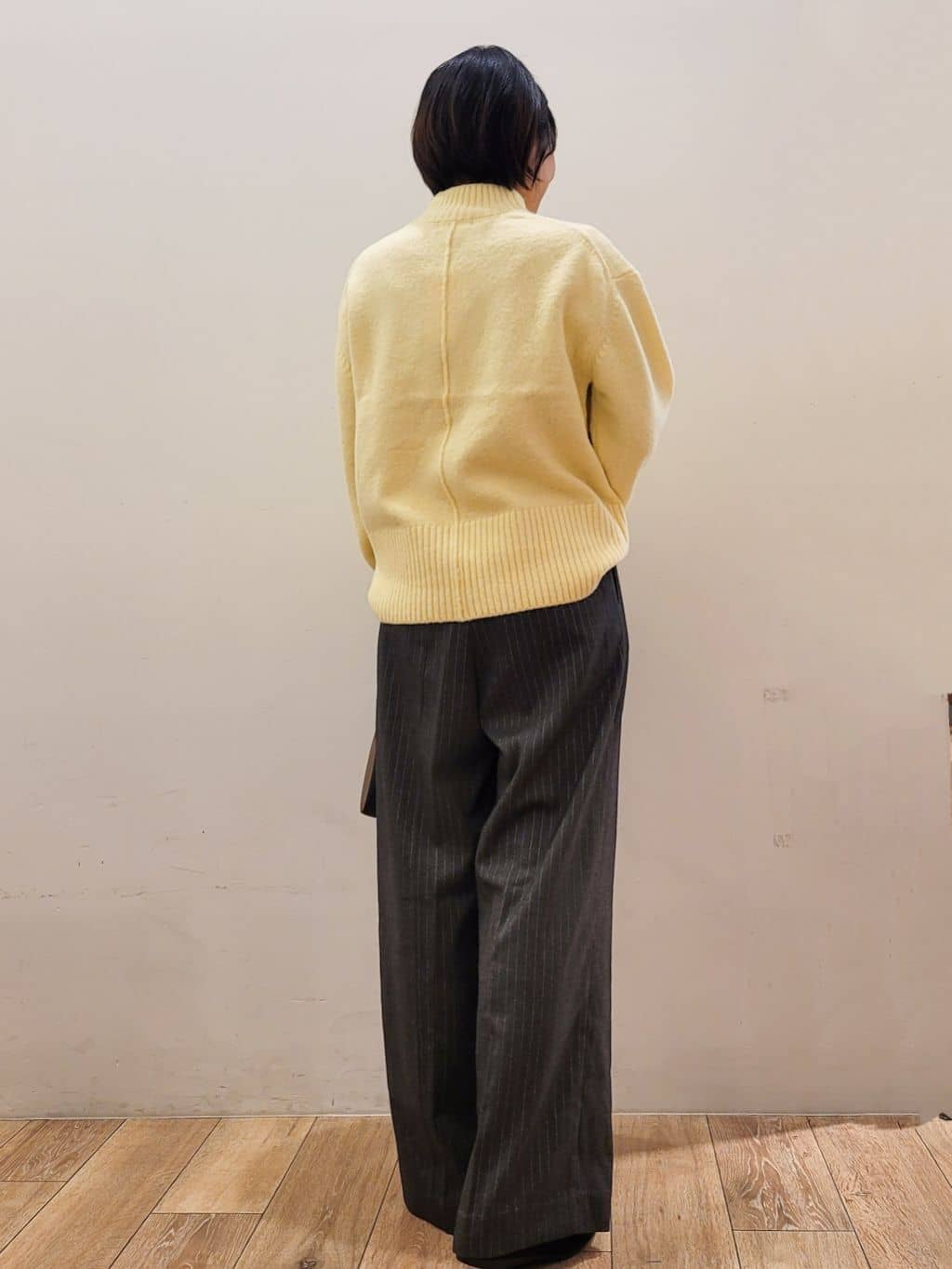 yuyuさんの「OPAQUE.CLIP｜ふわふわハイネックニット【洗濯機OK】」を使ったコーディネート