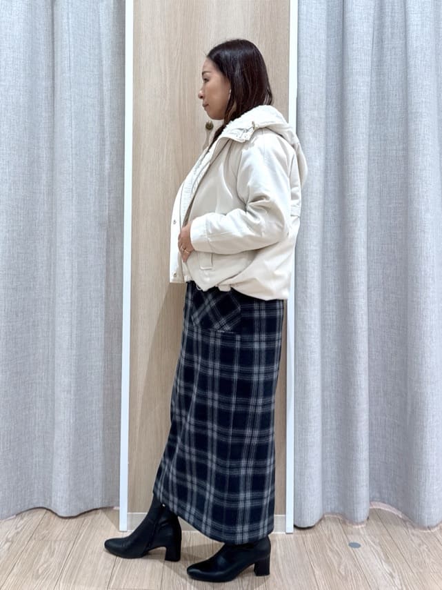 sachiさんの「grove｜【名品アウター/3WAY・はっ水】ボアライナー付マウンテンパーカ」を使ったコーディネート