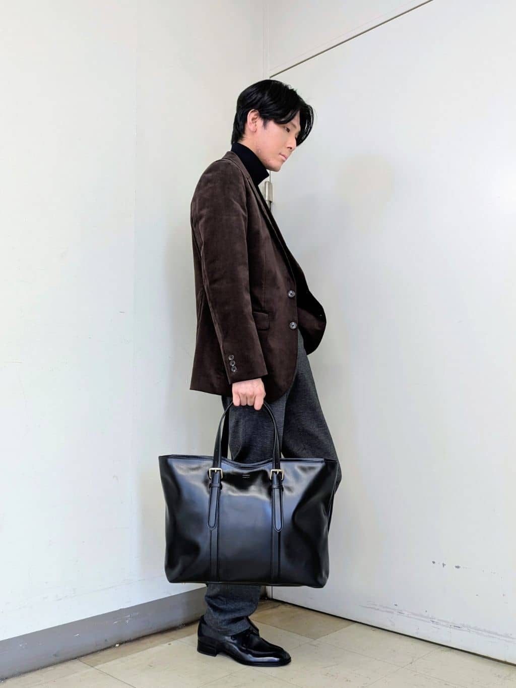 ryoさんの「TAKEO KIKUCHI｜【Sサイズ～】ストレッチコーデュロイ ジャケット」を使ったコーディネート
