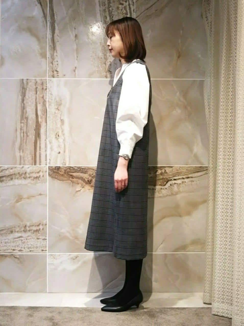 todaさんの「UNTITLED｜【日本製・本革】Comfit Dresser Pumps（コンフィットドレッサーパンプス）」を使ったコーディネート