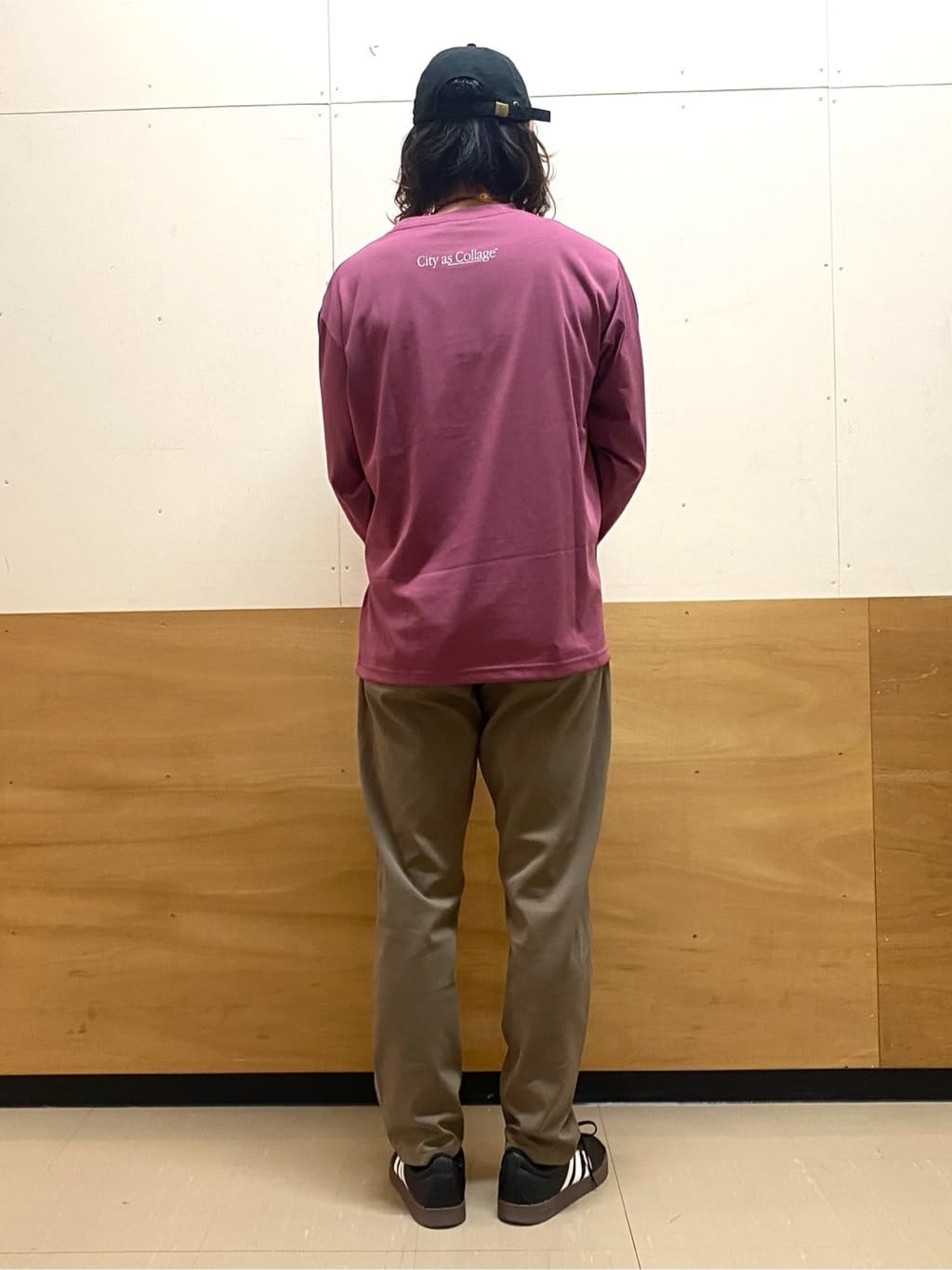 keyさんの「THE SHOP TK｜フォトグラフプリント長袖Tシャツ【洗濯機OK】」を使ったコーディネート