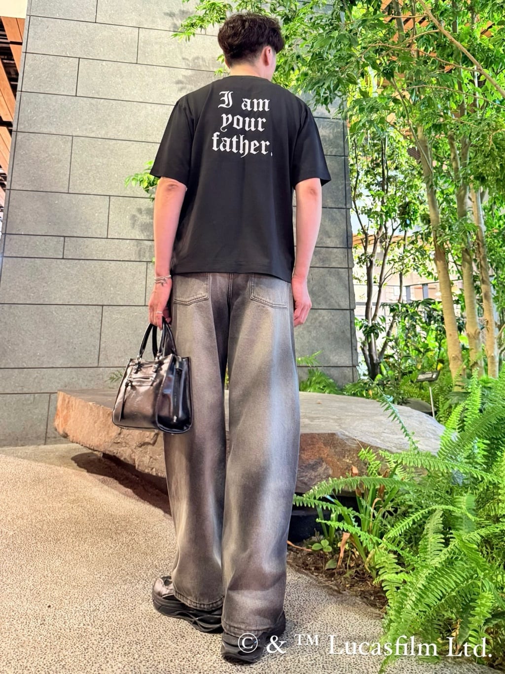 HARUさんの「tk.TAKEO KIKUCHI｜【STAR WARS】Capsule Collection ポンチTシャツ」を使ったコーディネート