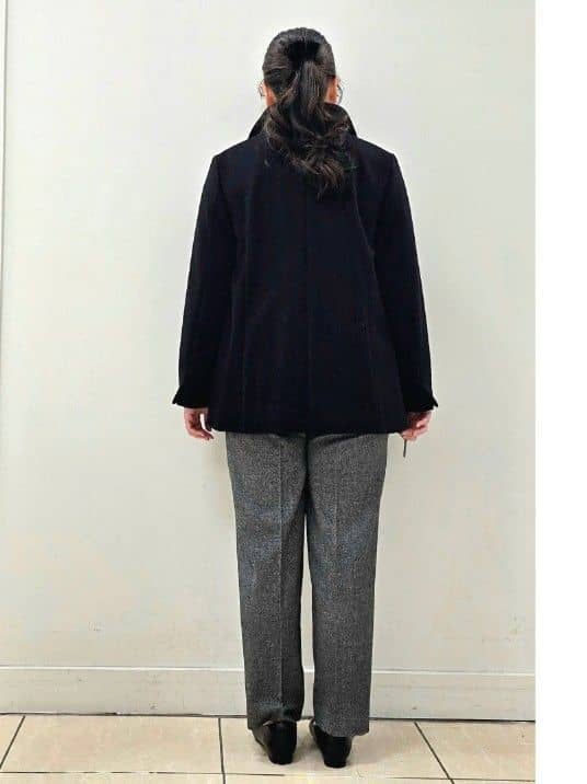 fkeさんの「Reflect｜【SS-4Lサイズ／衿が顔に当たらない◎】スタンドネックミドルコート」を使ったコーディネート