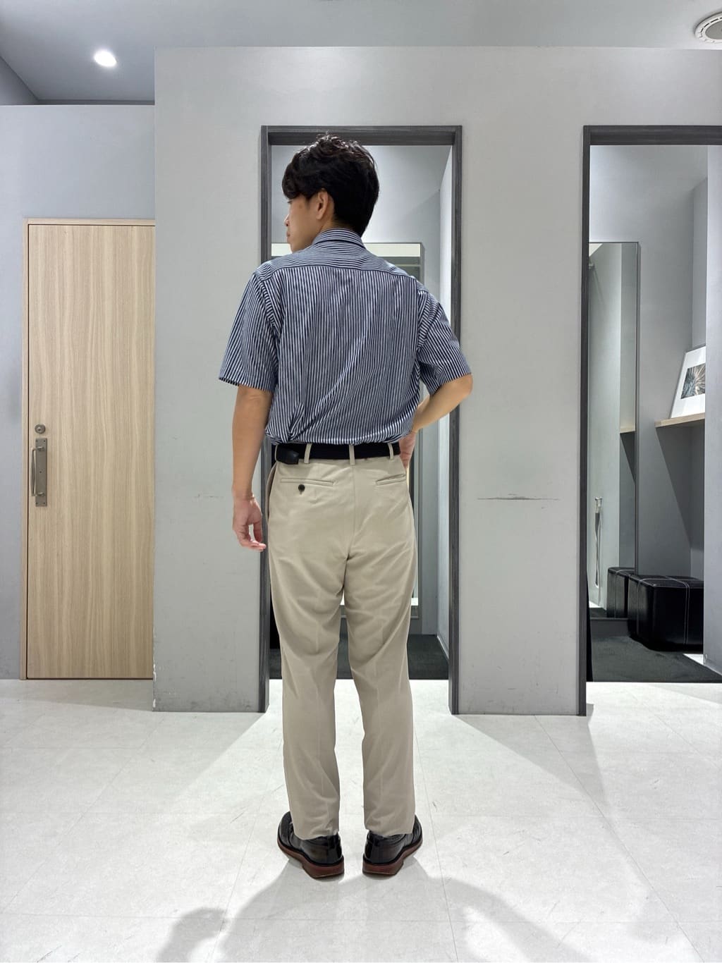 わいずみさんの「TAKEO KIKUCHI｜【COOL CITY WEAR】アーバンクール ジャケット /接触冷感・吸水速乾」を使ったコーディネート