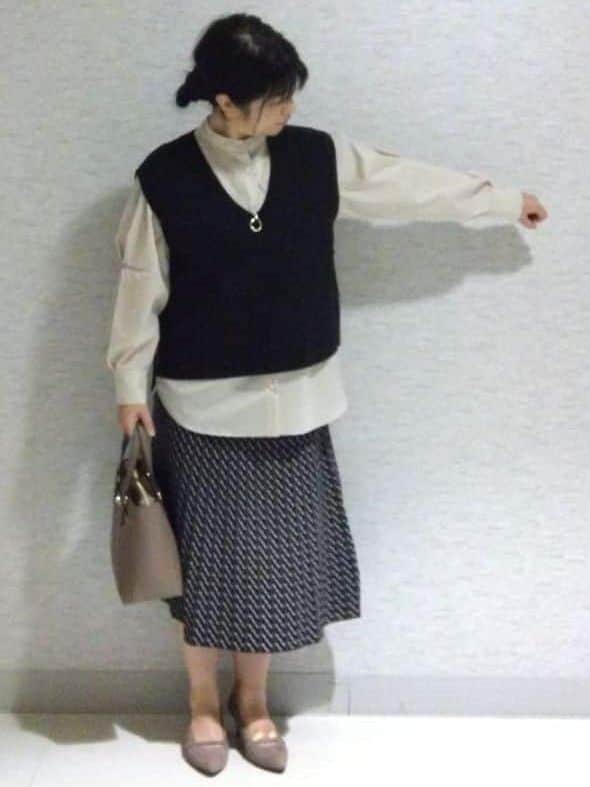 sakoさんの「Reflect｜【ライトアウター／気軽な羽織に◎】オフボディカーディガン」を使ったコーディネート