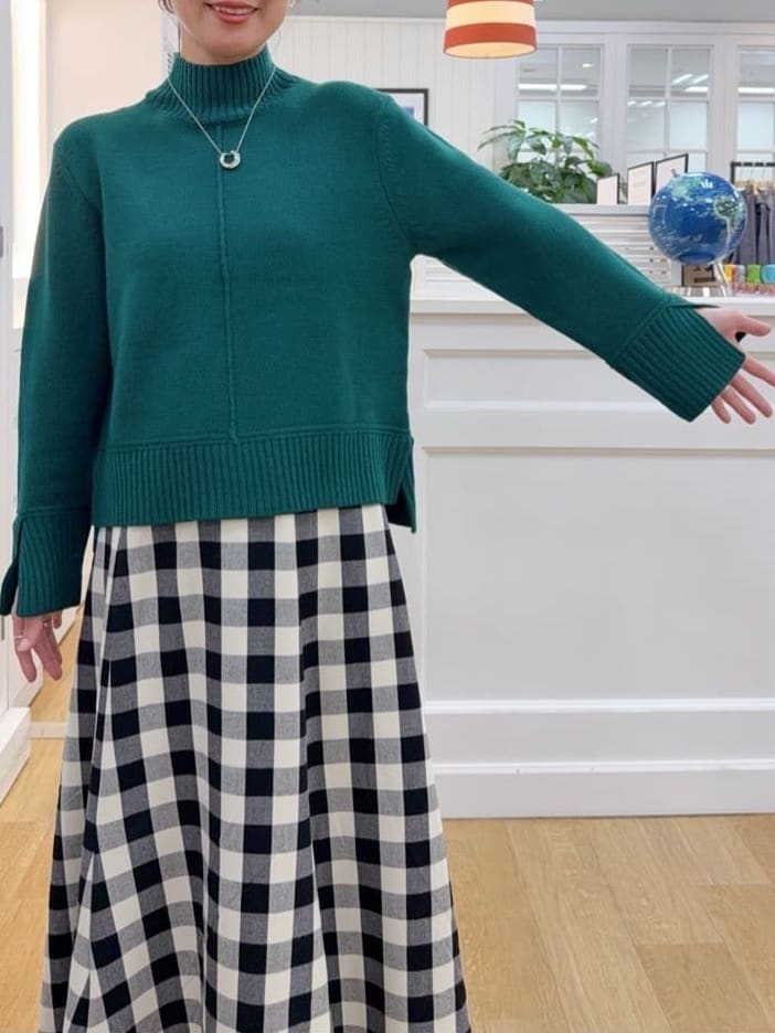 Osawaさんの「Dessin｜メタルワントップネックレス」を使ったコーディネート