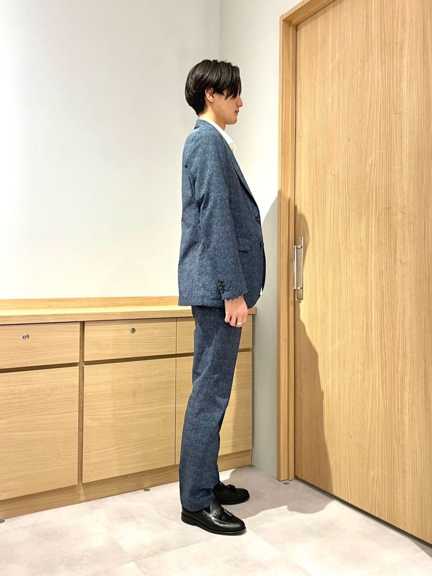 Seiyaさんの「TAKEO KIKUCHI｜【抗菌防臭】COOL DOTS（R）ドビープリント ジャケット」を使ったコーディネート