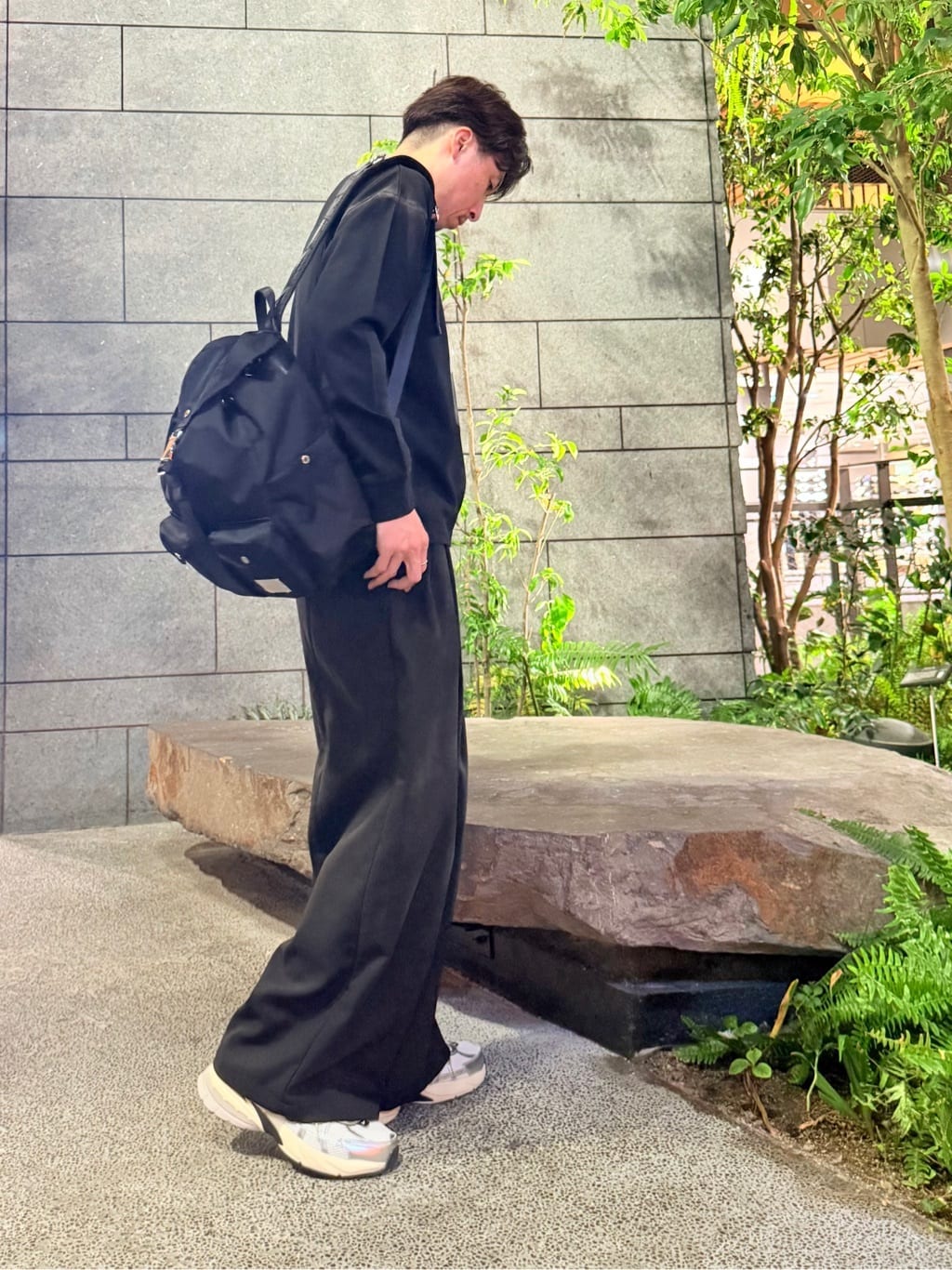 HARUさんの「tk.TAKEO KIKUCHI｜グランパバギースラックス」を使ったコーディネート