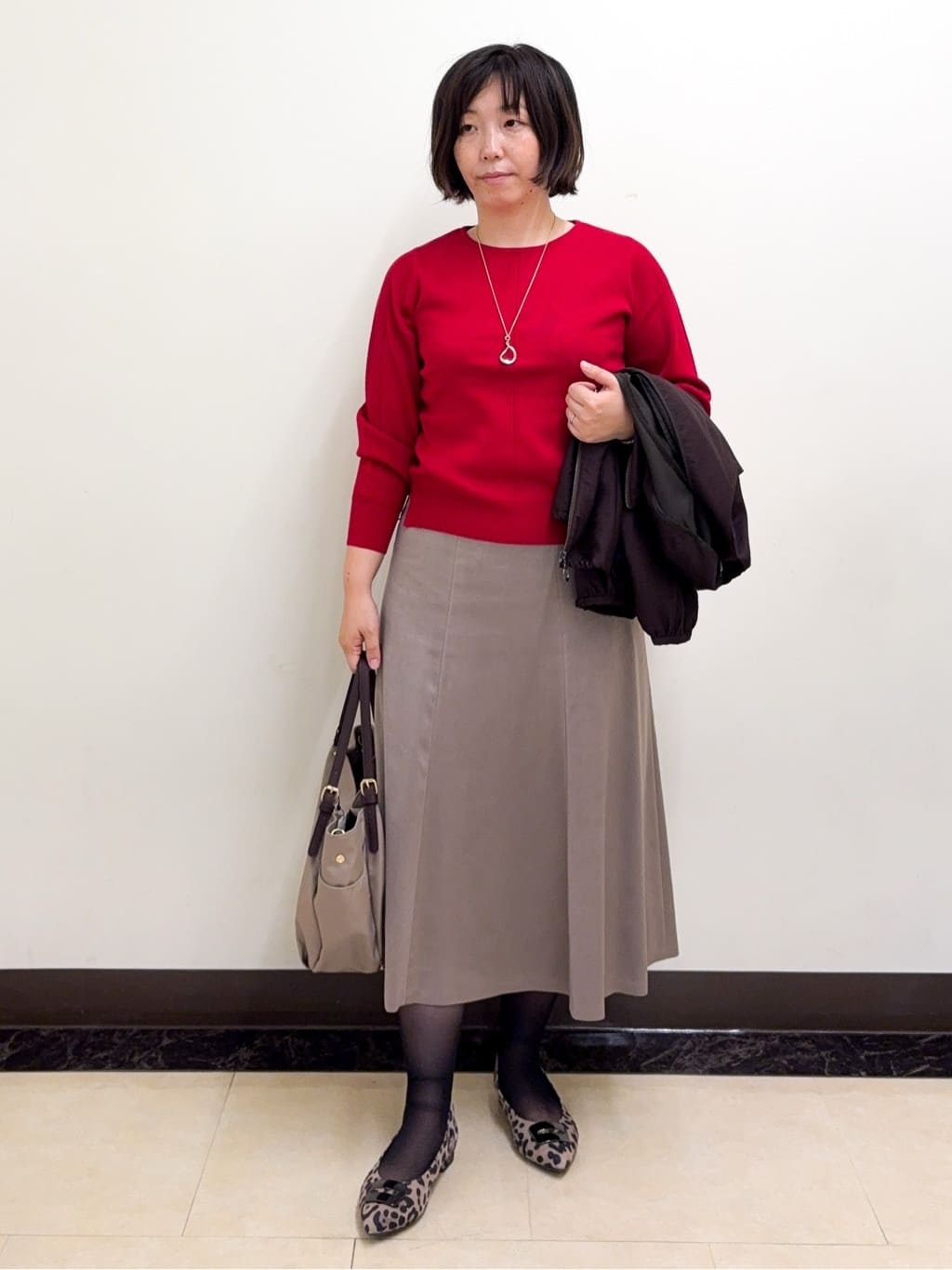 ミヨさんの「Reflect｜【ライトアウター／ゆったり羽織れる／気軽な羽織りに◎】ライトブルゾン」を使ったコーディネート