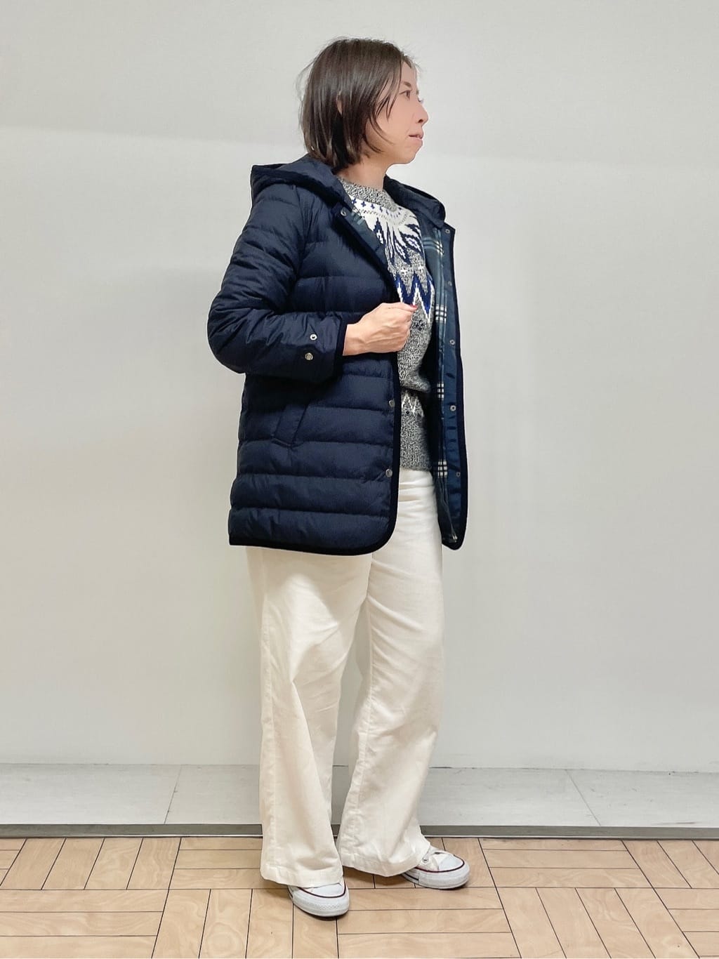 Akiさんの「Dessin｜【CONVERSE/コンバース】ハイカット」を使ったコーディネート