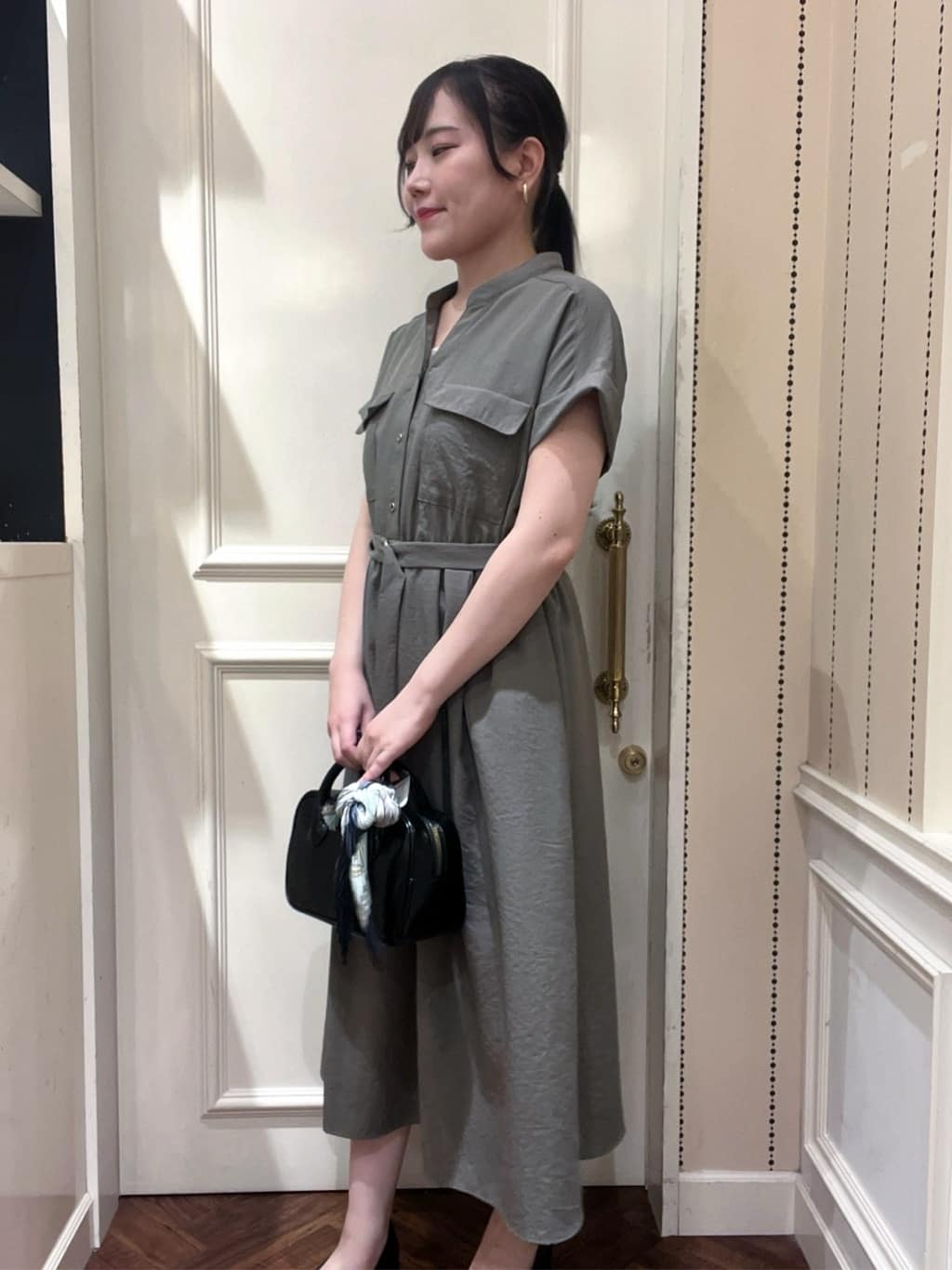 Hitomiさんの「index｜メタルリングイヤリング」を使ったコーディネート