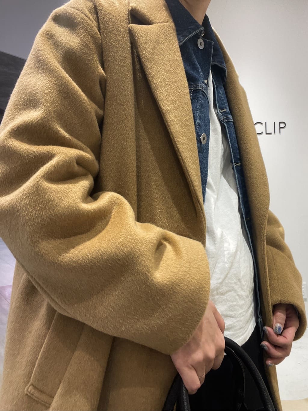 あいさんの「OPAQUE.CLIP｜カシミヤブレンドウールチェスターコート」を使ったコーディネート