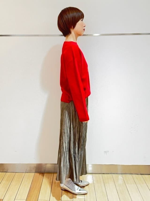 あやさんの「UNTITLED｜【洗える】モックネックミラノリブニット」を使ったコーディネート