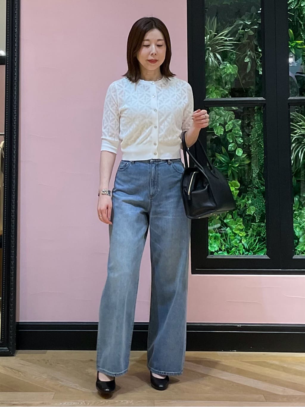 maruさんの「DRESSTERIOR｜【otonaMUSE5月号掲載】アーチフィットレザーパンプス」を使ったコーディネート