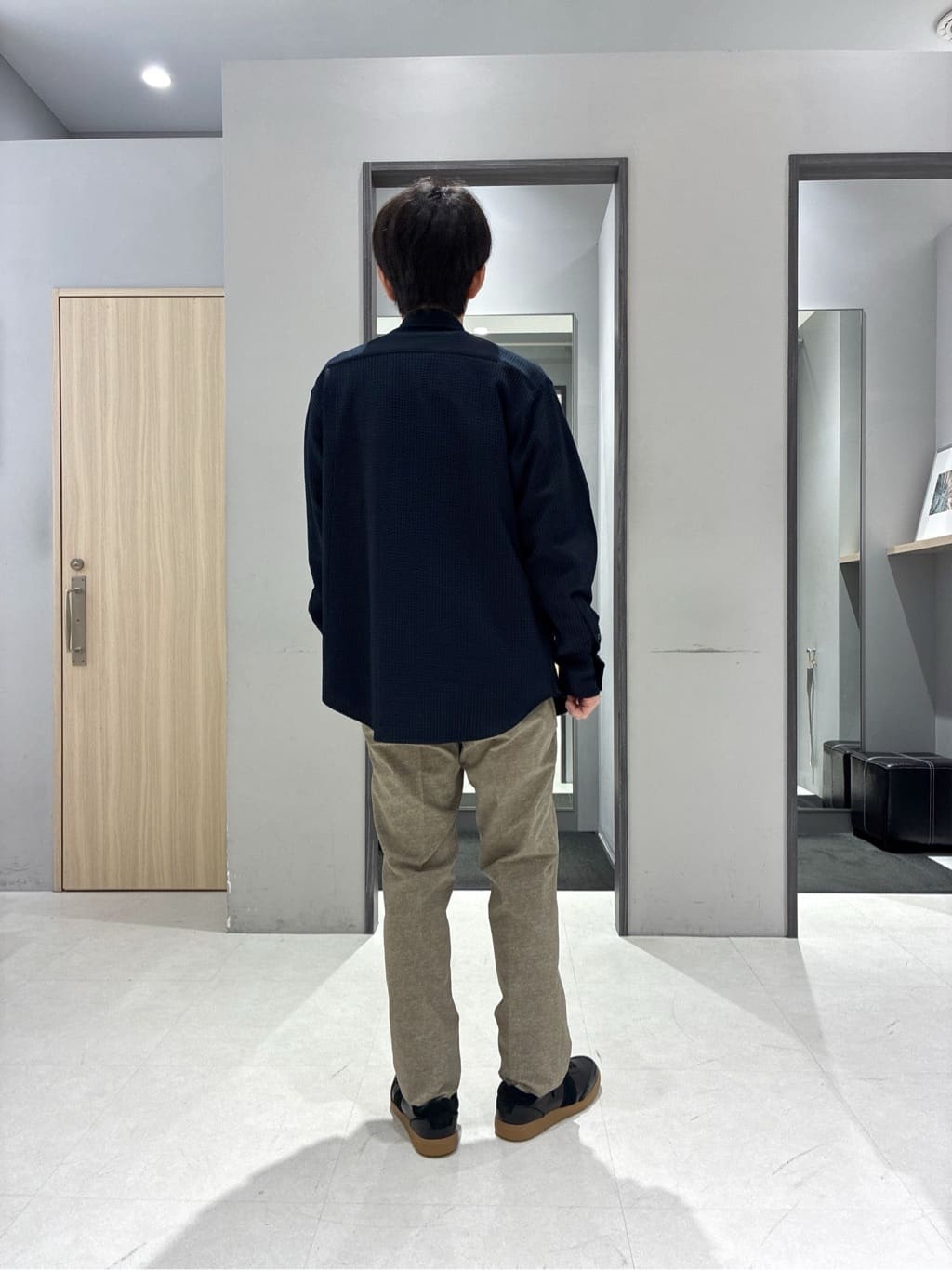 わいずみさんの「TAKEO KIKUCHI｜【抗菌防臭】COOL DOTS（R）ドビープリント パンツ」を使ったコーディネート