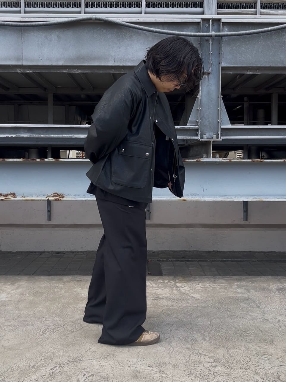 taigaさんの「tk.TAKEO KIKUCHI｜ワイドストレートパンツ」を使ったコーディネート