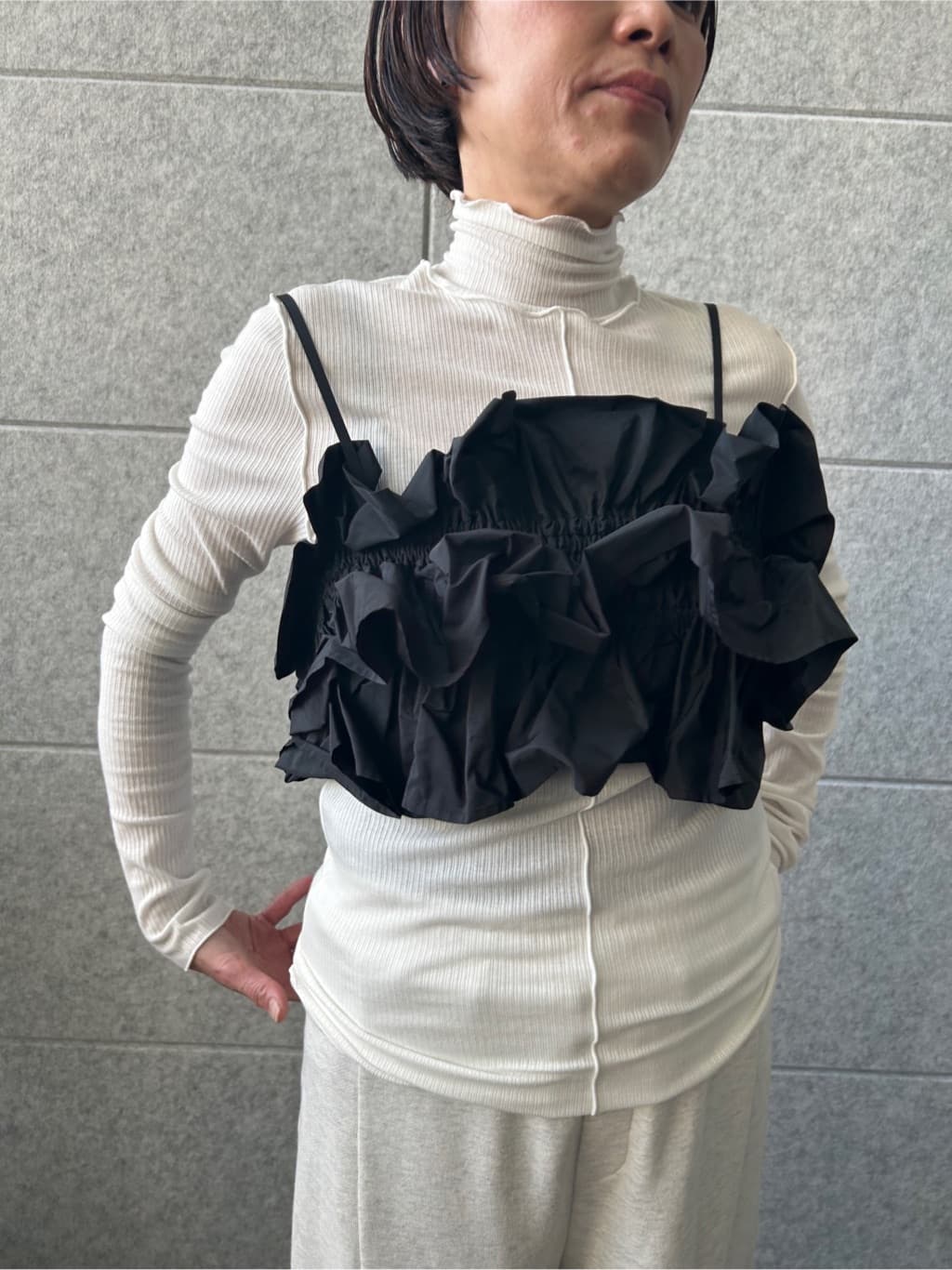 yukoさんの「CODE A｜【Re】ribbon sweat pants」を使ったコーディネート