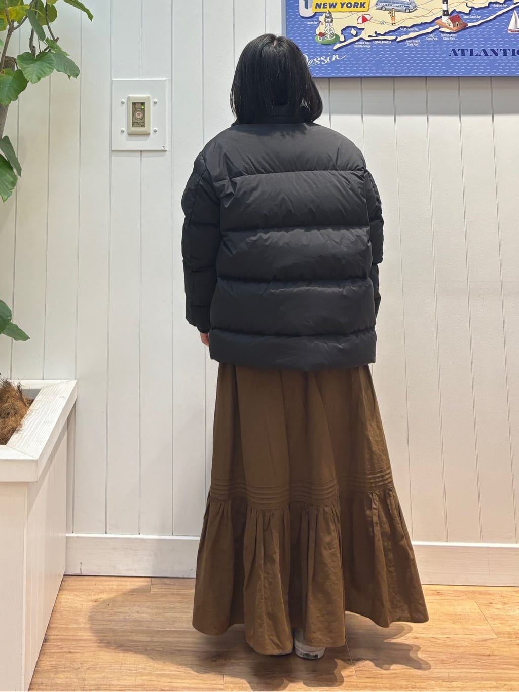 OKADAさんの「Dessin｜【洗える】リブタートルネックニット」を使ったコーディネート