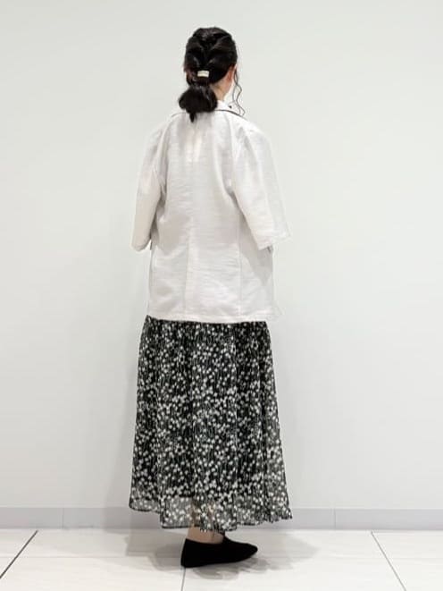 kayoさんの「INDIVI｜ライトダブルジャケット」を使ったコーディネート