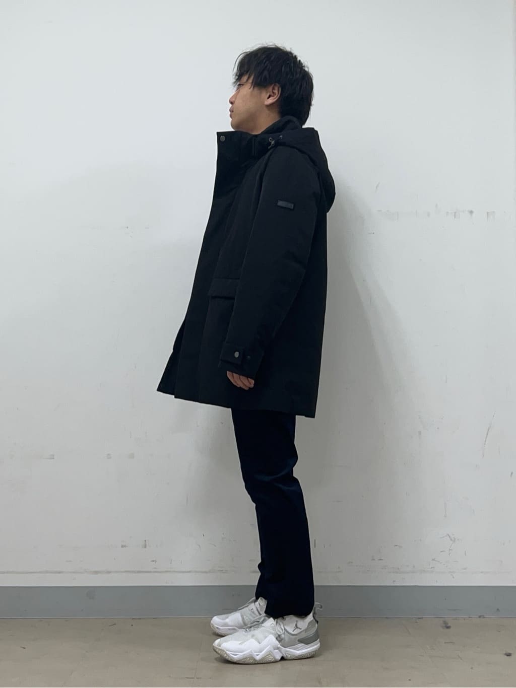 Hiroさんの「TAKEO KIKUCHI｜【None Of Stress】ストレッチ ダウンブルゾン」を使ったコーディネート