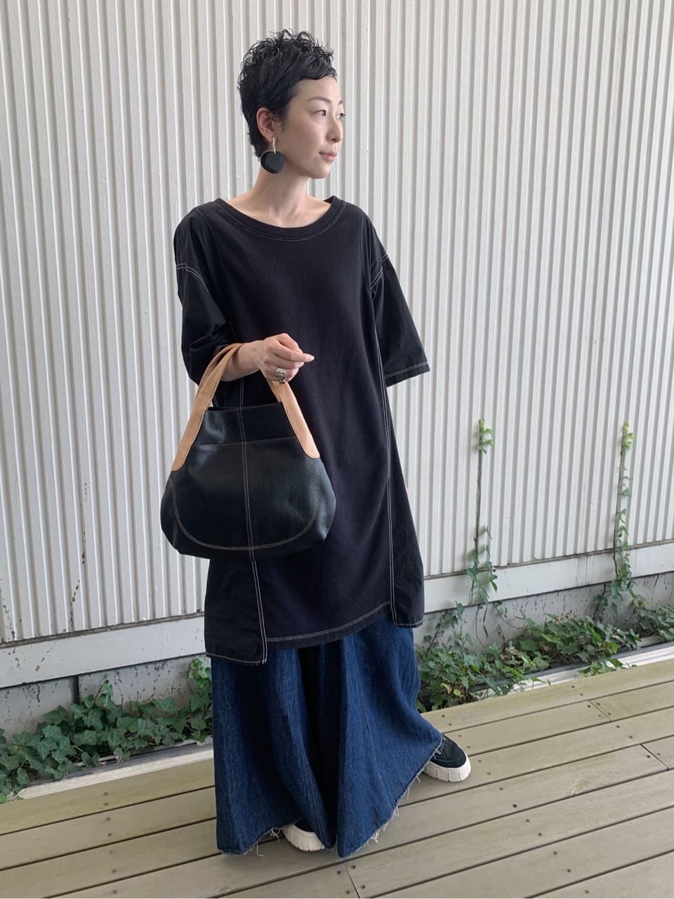 Kさんの「HIROKO HAYASHI｜VEIL(ヴェイル)ハンドバッグ」を使ったコーディネート