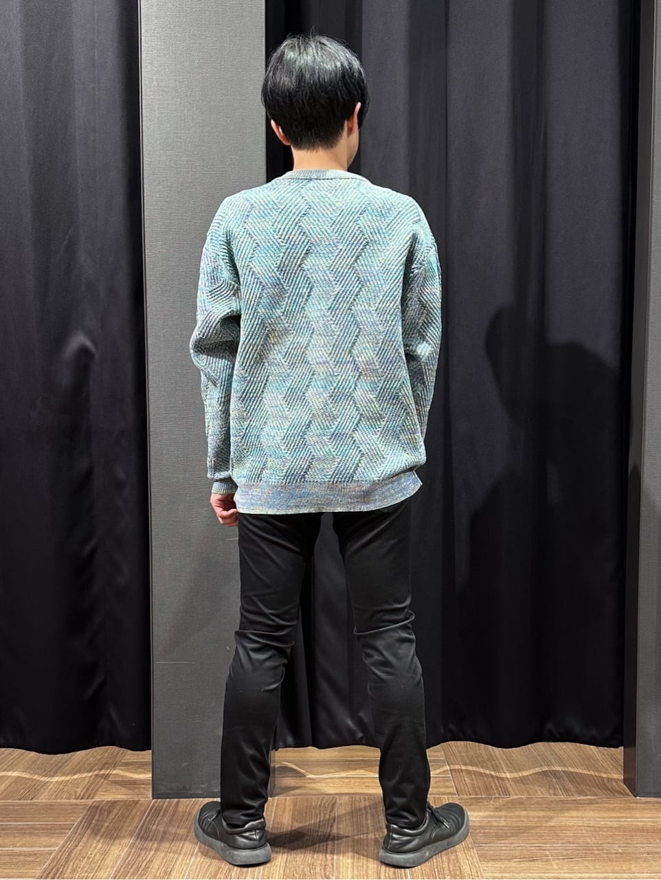 tomoyaさんの「THE SHOP TK｜【頑張りすぎないオシャレ】ミックスヤーンニット　洗濯機OK／軽量」を使ったコーディネート
