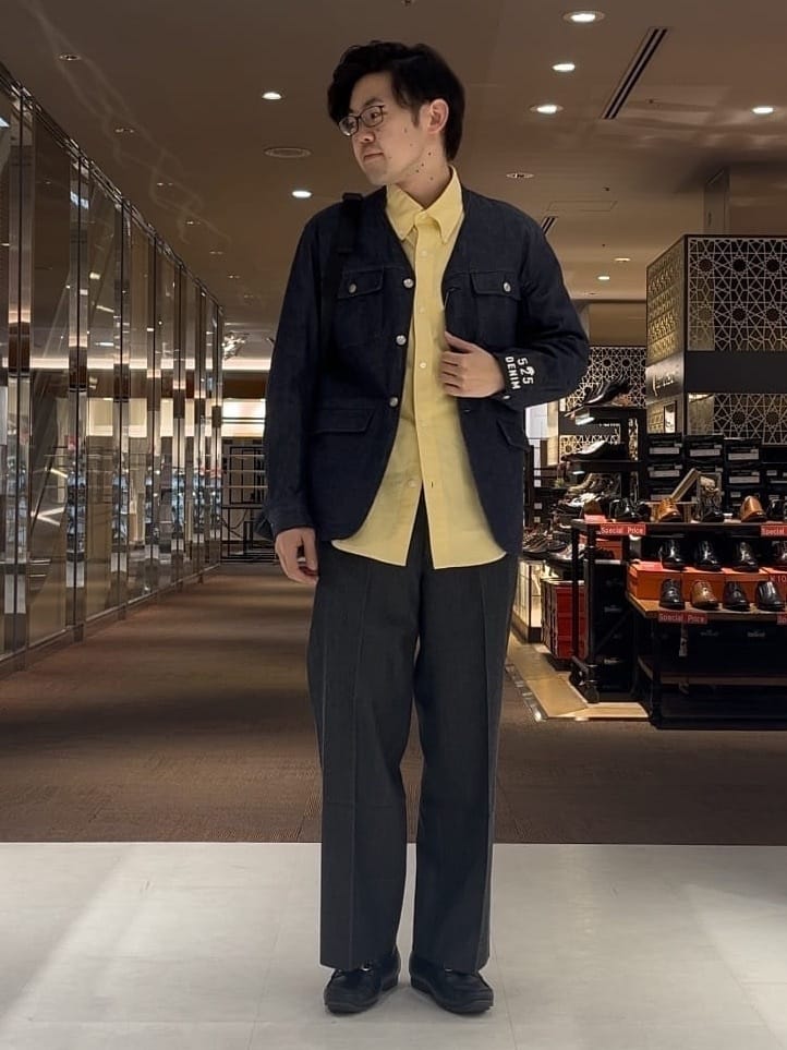 ジュンさんの「TAKEO KIKUCHI｜【Sサイズ～】ラスタウォーカー ボタンダウンシャツ」を使ったコーディネート