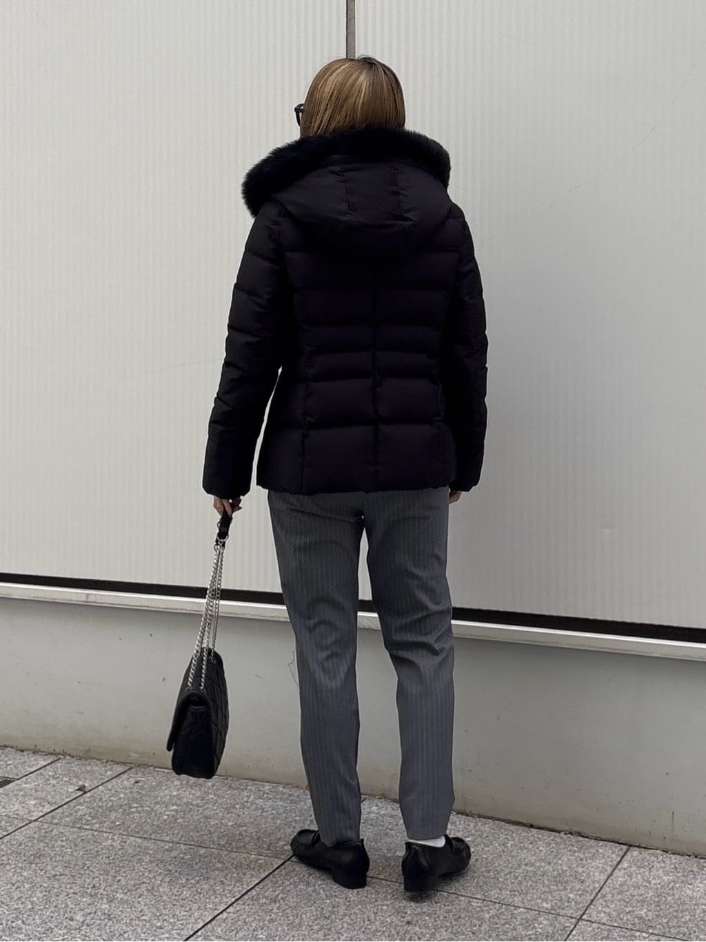 kotakiさんの「INDIVI｜【名品／撥水／抗菌防臭】ショート丈リサイクルダウンコート」を使ったコーディネート
