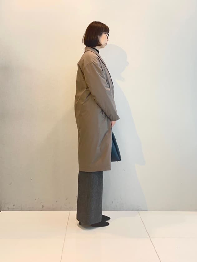 murayamaさんの「INDIVI｜【冬ニット人気NO．1！／カシミヤ混】ミドルゲージハイネックニット」を使ったコーディネート
