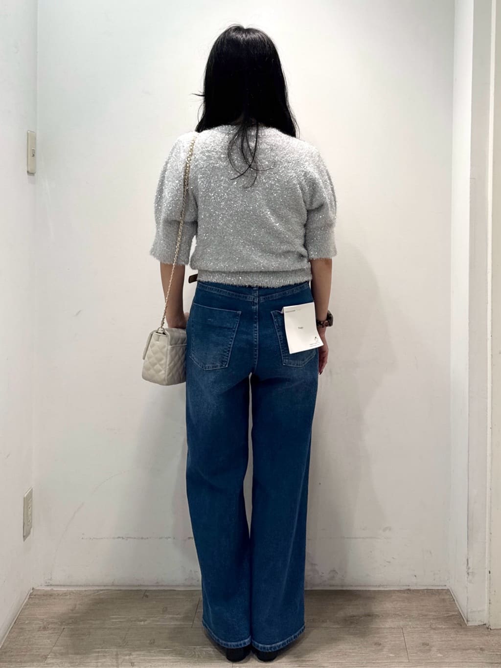 yuicciさんの「OPAQUE.CLIP｜チェーン&times;フェイクパール マンテルネックレス」を使ったコーディネート