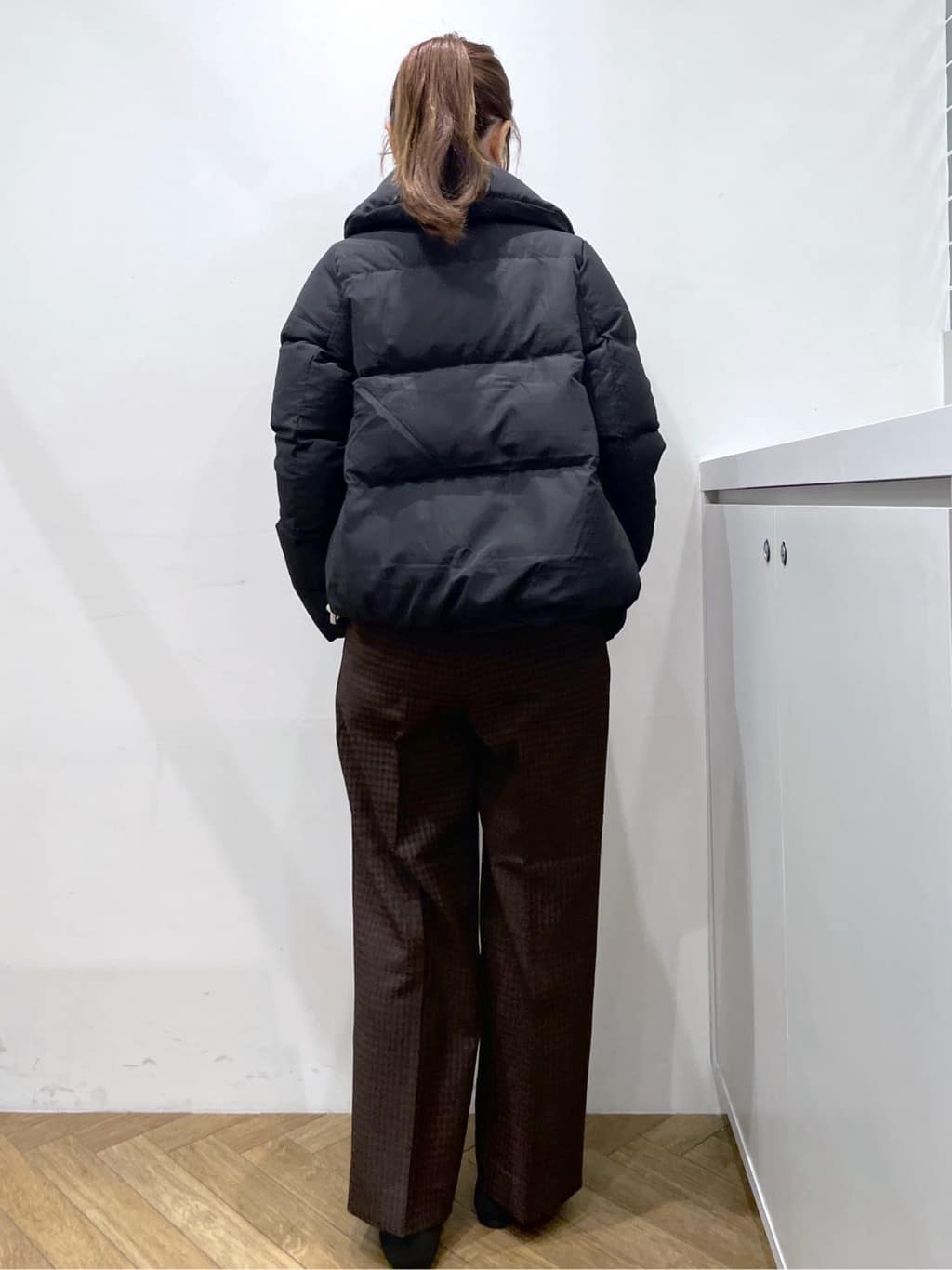 Junさんの「index｜KAWADAダウンショートコート【撥水／洗濯機OK／静電気防止裏地】《XS～LL》」を使ったコーディネート