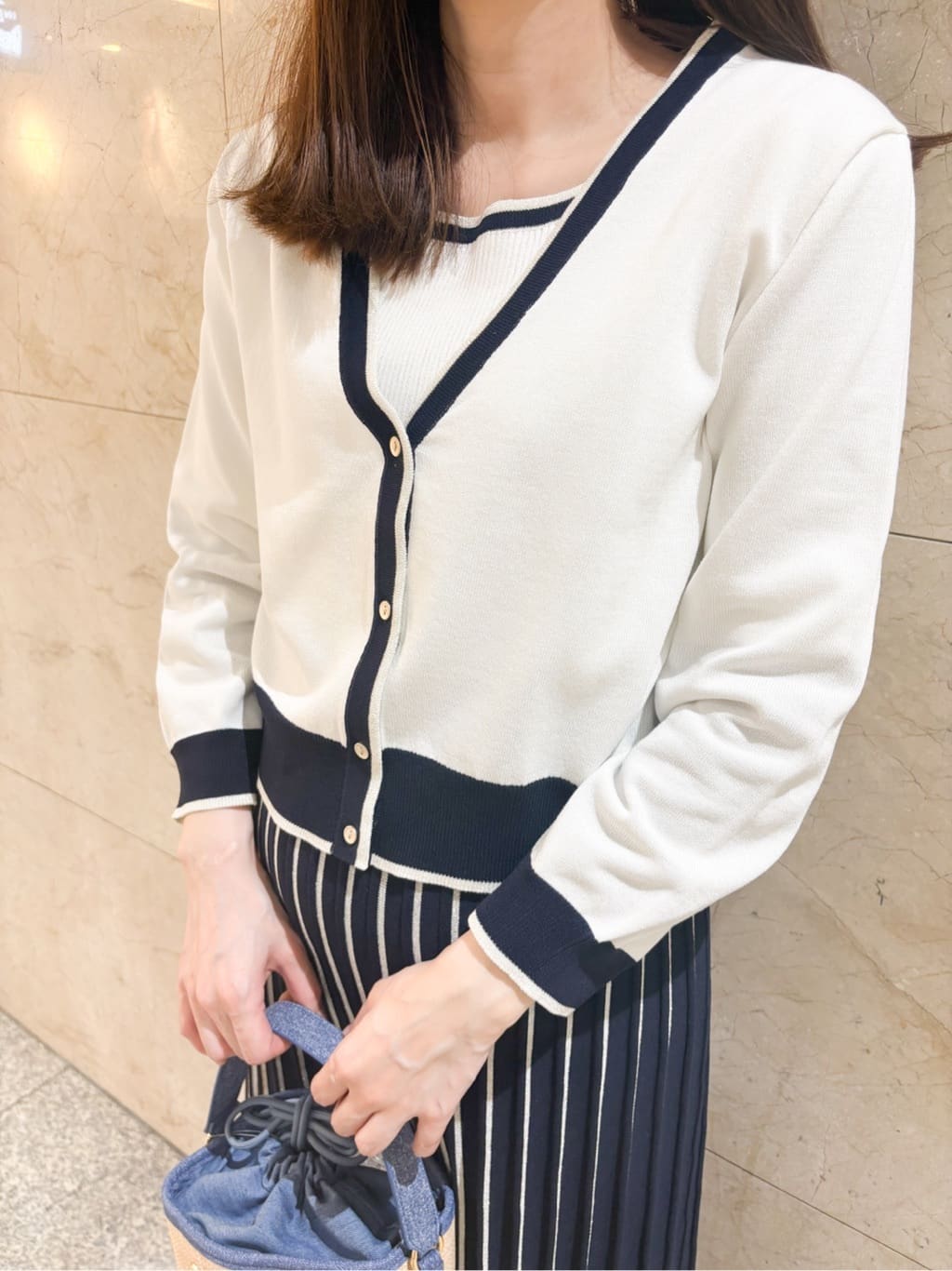 marinaさんの「index｜◆【抗菌防臭加工】リボンフラットミュール」を使ったコーディネート