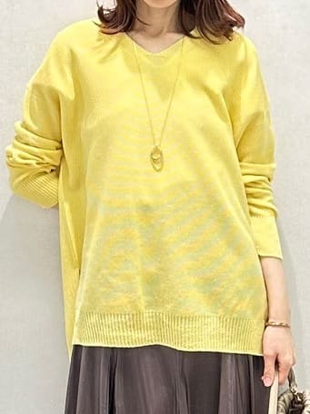 Miwaさんの「UNTITLED｜ライトダブルリングネックレス」を使ったコーディネート