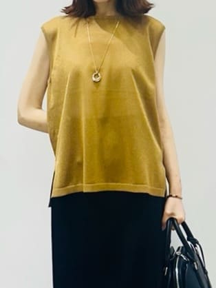 Miwaさんの「UNTITLED｜【前後2WAY/アンサンブル可/ゆったり】シアーカーディガン」を使ったコーディネート