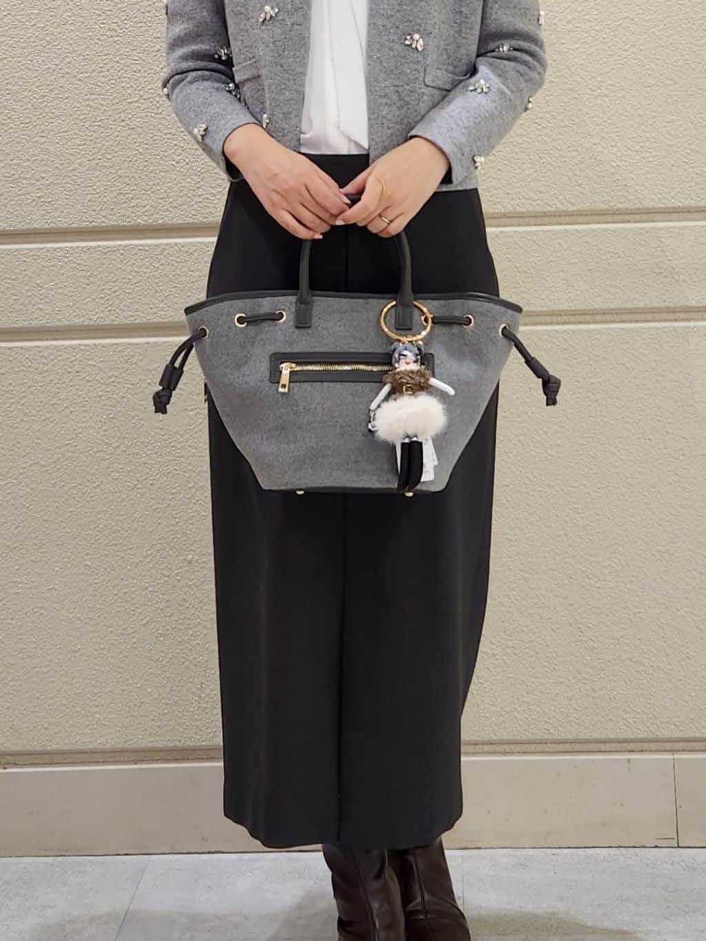 yukaさんの「COUP DE CHANCE｜【手洗い可／日本製】タイトスカート」を使ったコーディネート