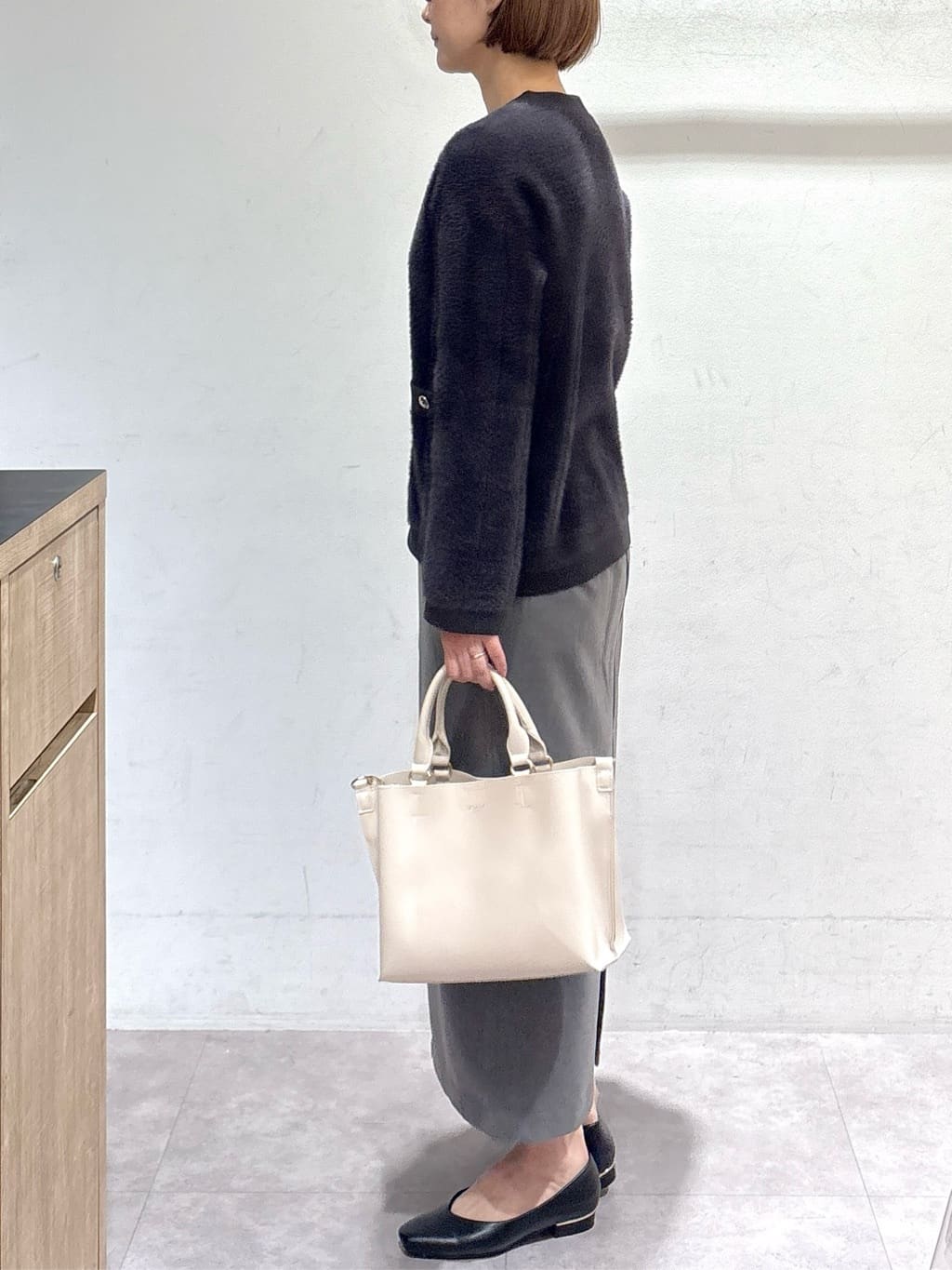 たけねぇさんの「OPAQUE.CLIP｜フロッキーチュールトップス【洗濯機OK】」を使ったコーディネート