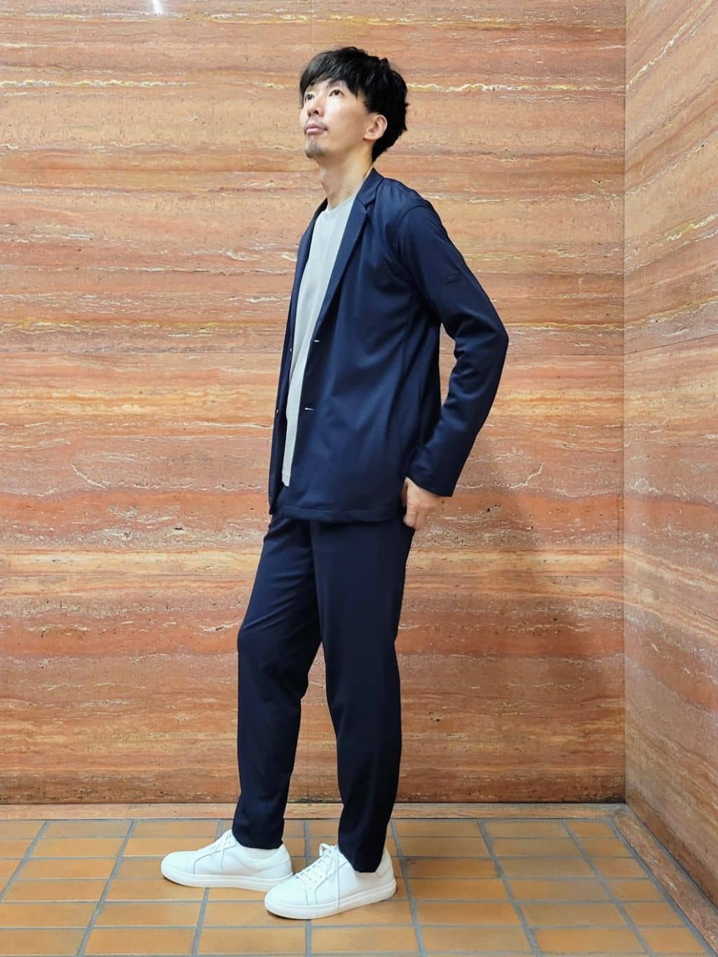 piroyaさんの「TAKEO KIKUCHI｜リラックス カーディガン ジャケット」を使ったコーディネート