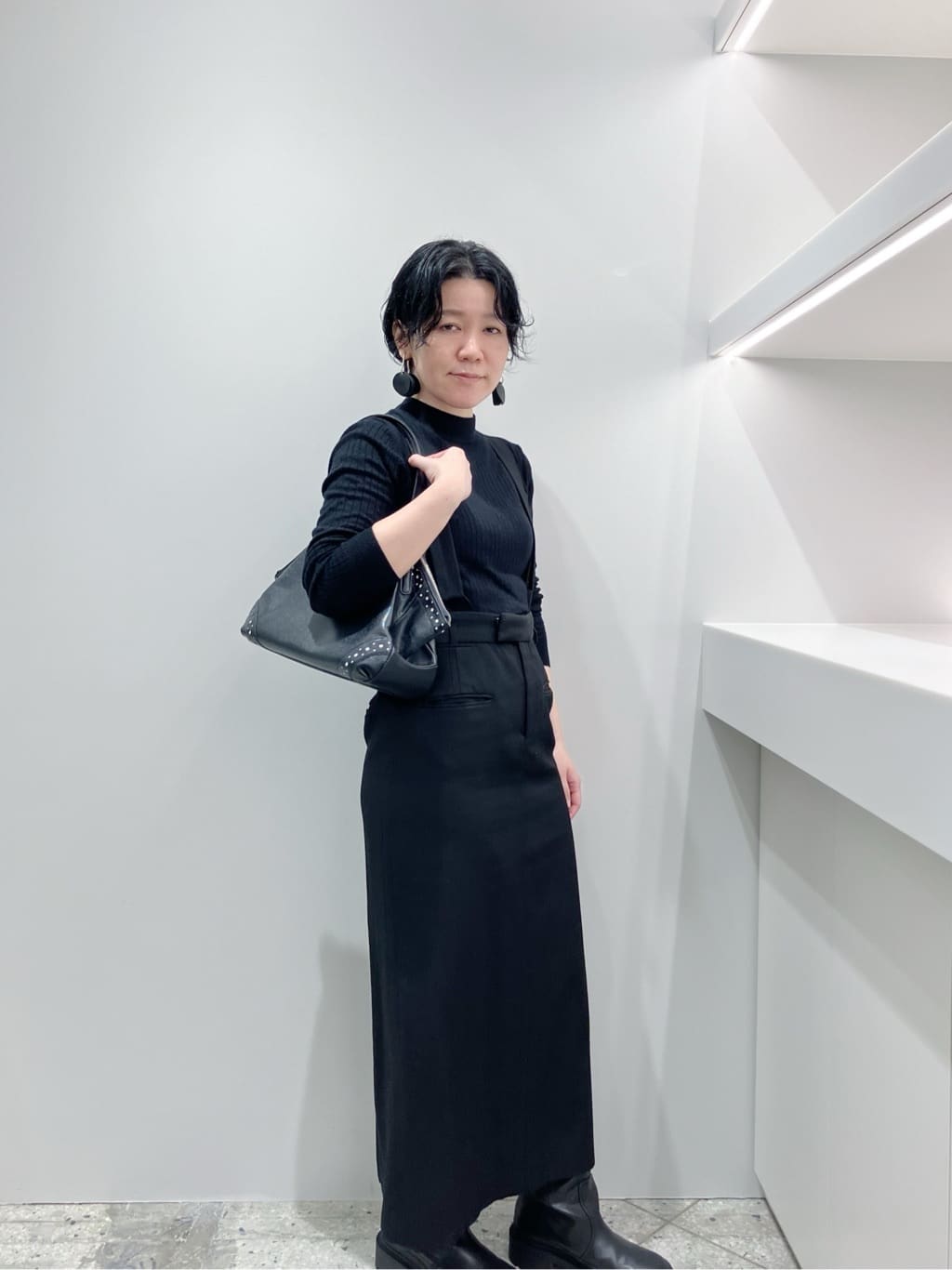 Cさんの「HIROKO HAYASHI｜VELENO（ヴェレーノ）ミニボストンバッグ」を使ったコーディネート