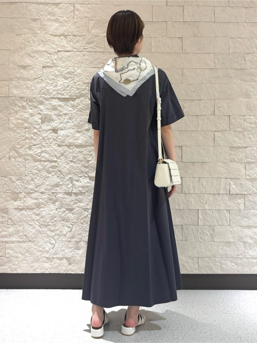 mioさんの「UNTITLED｜◆【合皮】グルカ風デザインミュールサンダル」を使ったコーディネート