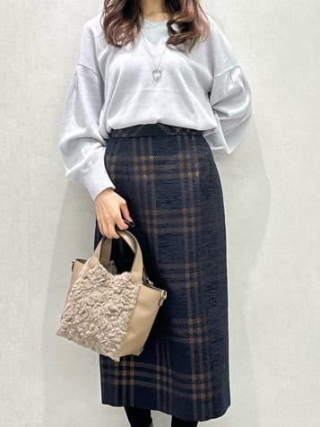 Miwaさんの「UNTITLED｜【日本製／2WAY衿】スタンドカラー ロングコート」を使ったコーディネート