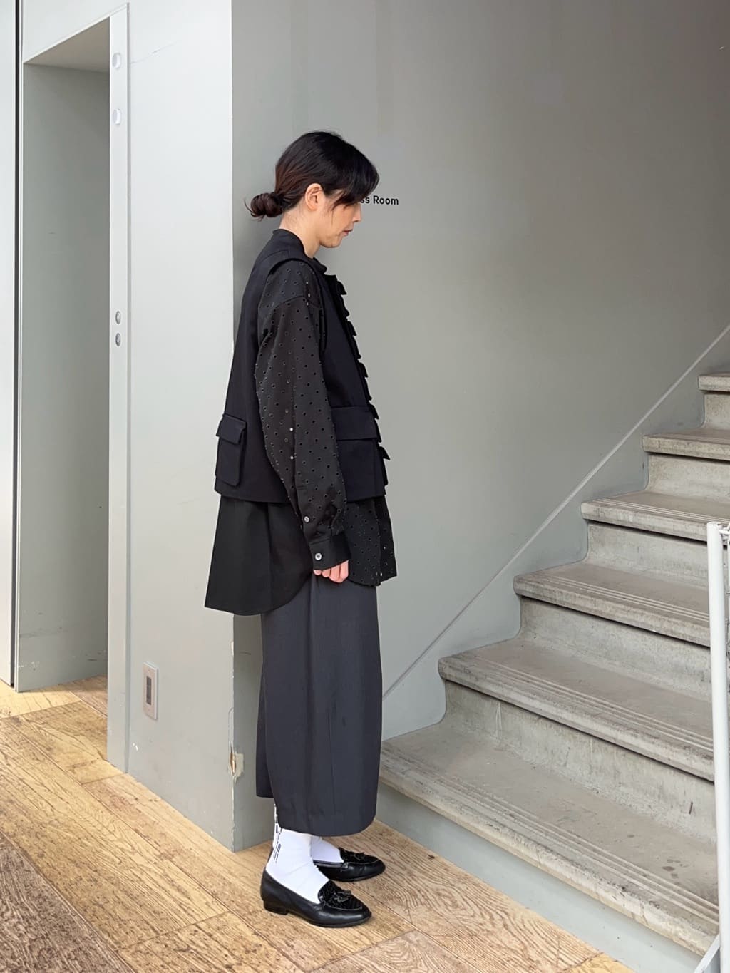 神野（jinno）さんの「TAKEO KIKUCHI｜ツイルオパールオーバーシャツ」を使ったコーディネート